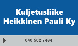 Kuljetusliike Heikkinen Pauli Ky logo